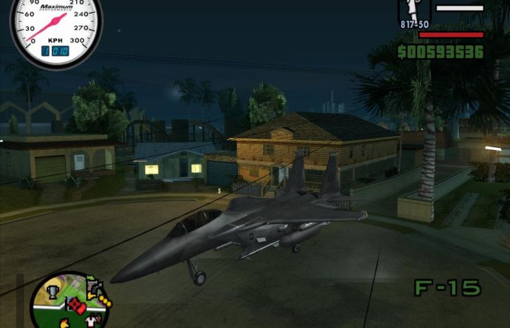 Einen Hydra Jet in GTA: San Andreas fliegen