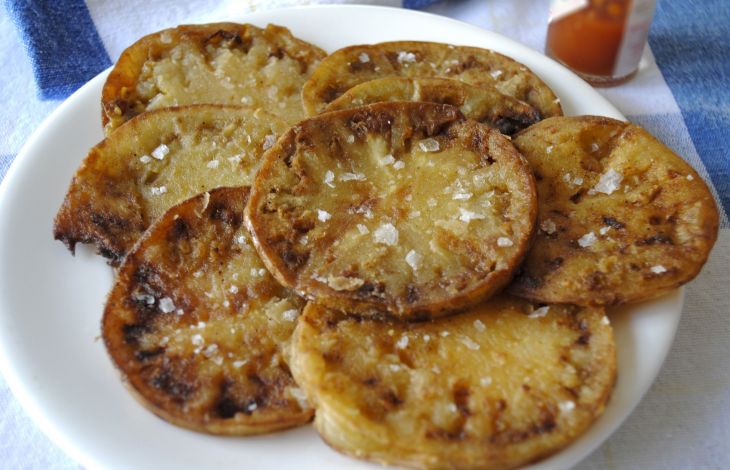 Frittierte grüne Tomaten zubereiten
