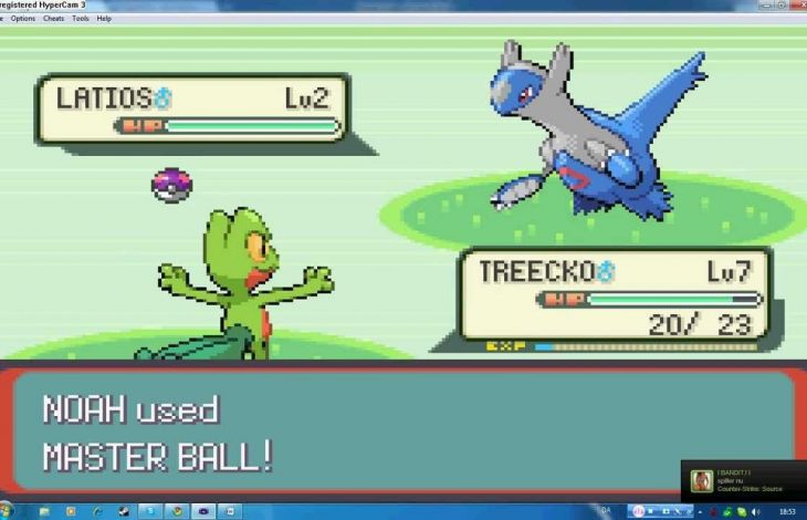 In Pokemon Emerald Latios finden