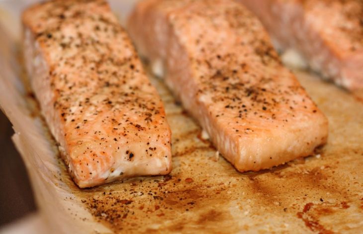 Lachs würzen