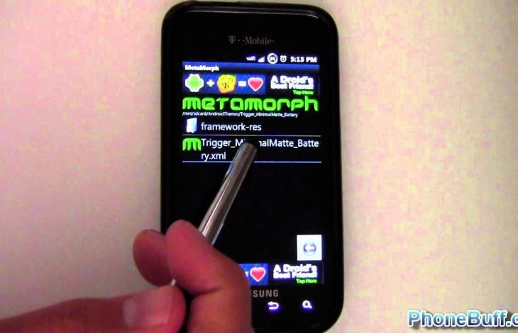 MetaMorph auf Android nutzen