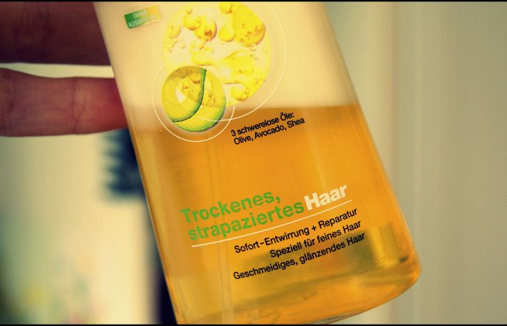 Strrapazierte Locken reparieren
