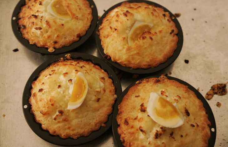 Bibingka backen