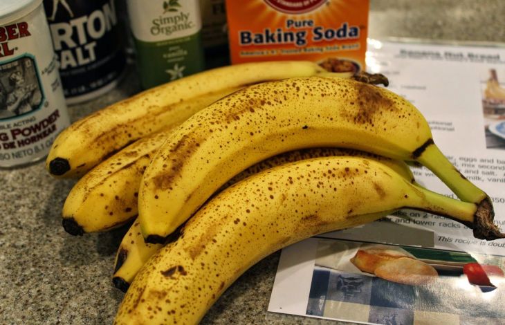Bananen Nuss Brot backen