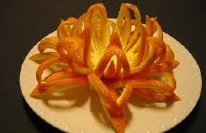 Obst schnitzen