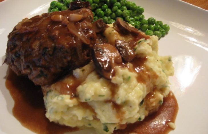 Salisbury Steak Rezept