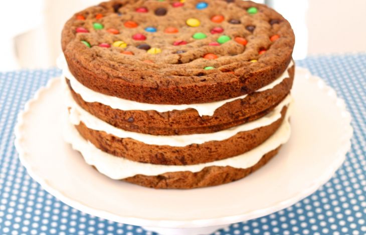 Cookie Kuchen zubereiten