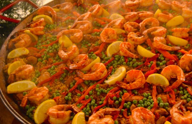 Eine echte spanische Paella machen