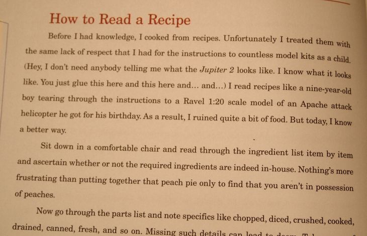 Ein Kochbuch schreiben