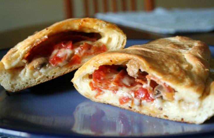 Calzone backen