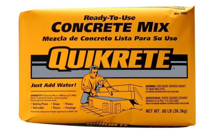 Quikrete anmischen