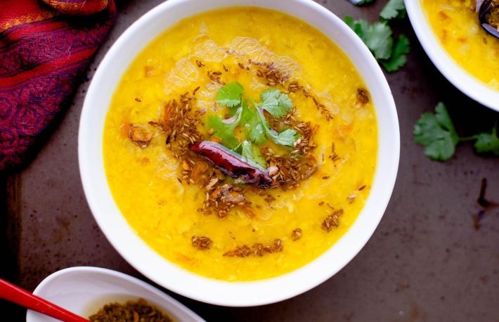 Tarka Dal zubereiten
