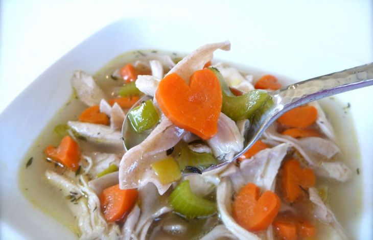 Möhrensuppe zubereiten