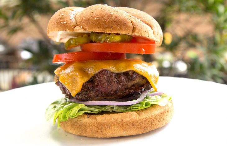 Hamburger grillen