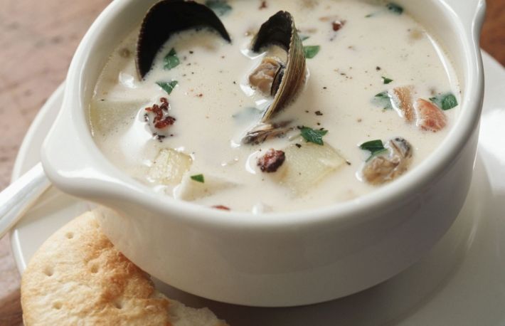 Clam Chowder zubereiten