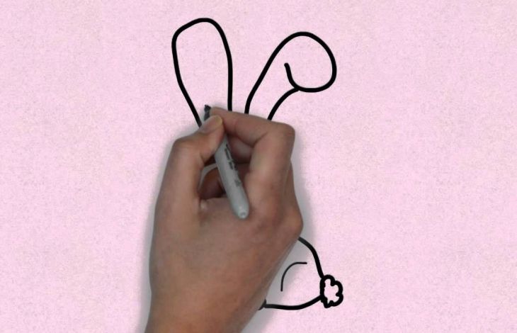 Ein Kaninchen zeichnen