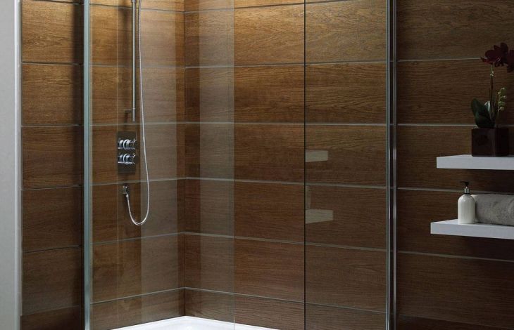 Eine Dusche abdichten