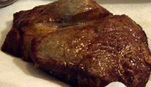 Steaks braten