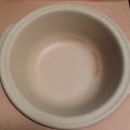 Steingut von Pampered Chef vorbereiten
