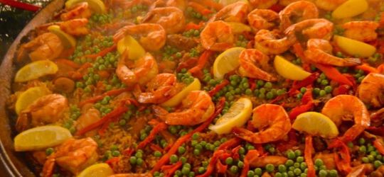 Eine echte spanische Paella machen