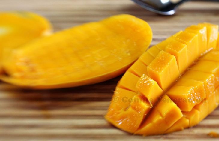 Eine gute Mango auswählen