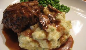 Salisbury Steak Rezept